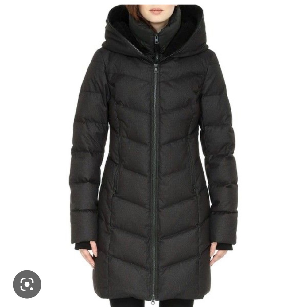 Soia & Kyo Franzi heathered down coat